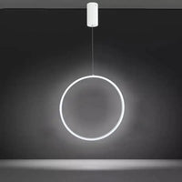 suspension circulaire à led pour intérieur moderne