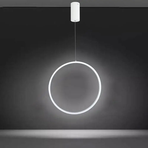 suspension circulaire à led pour intérieur moderne