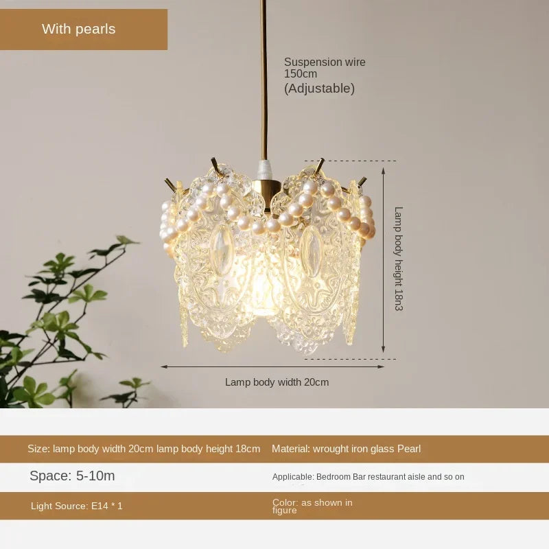 lustre léger en verre cristal pour éclairage moderne - vue 14 sur 30