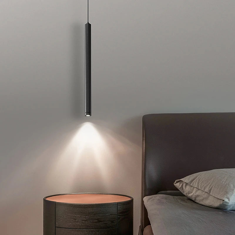 lustres modernes led suspendus pour bar et loft - vue 6 sur 10