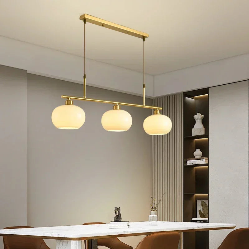 suspension nordique simple style moderne éclairage décoration intérieure - vue 5 sur 19