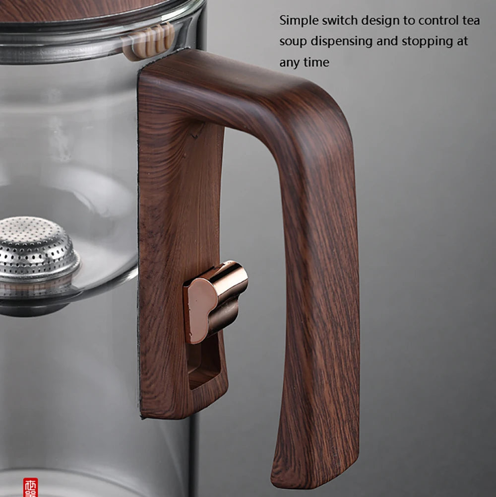 théière en verre infuseur magnétique 520 720 ml - vue 6 sur 6