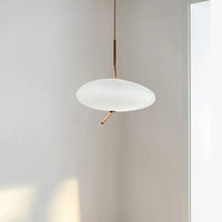 suspension créative en forme de galet pour décoration intérieure