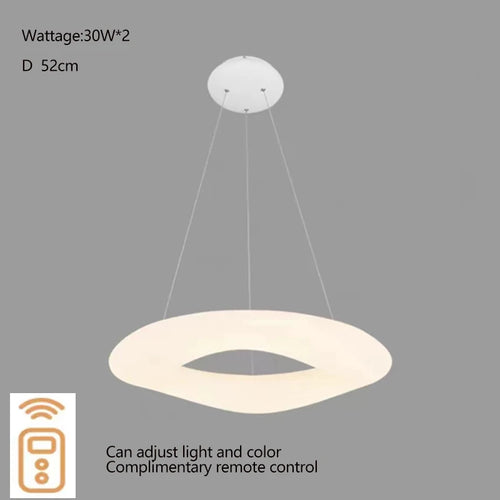 lustre led moderne intelligent pour décoration maison - vue 10 sur 18