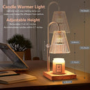 Lampe bureau chauffe-bougie minuterie intensité variable