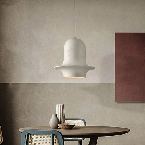 lustre rétro japonais wabi sabi design nordique pour bar - vue 2 sur 8