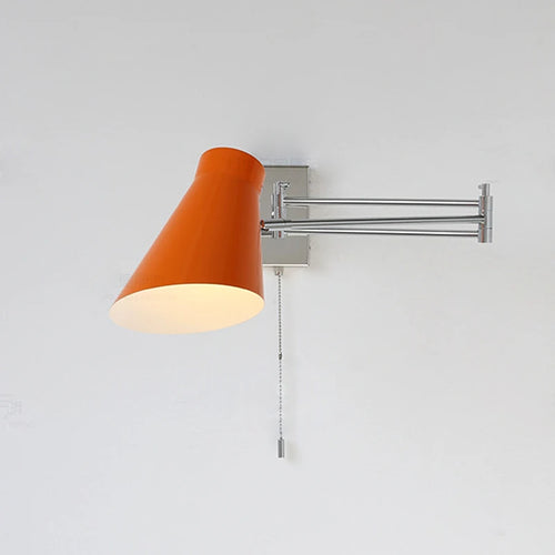 applique murale industrielle pliable et extensible en métal - vue 4 sur 9