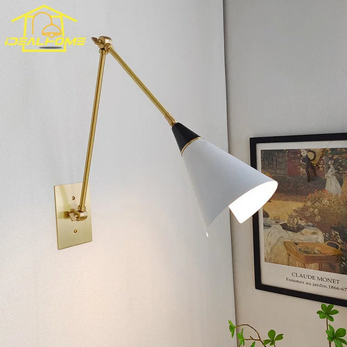applique murale de luxe médiévale bras pivotant design élégant - vue 3 sur 10
