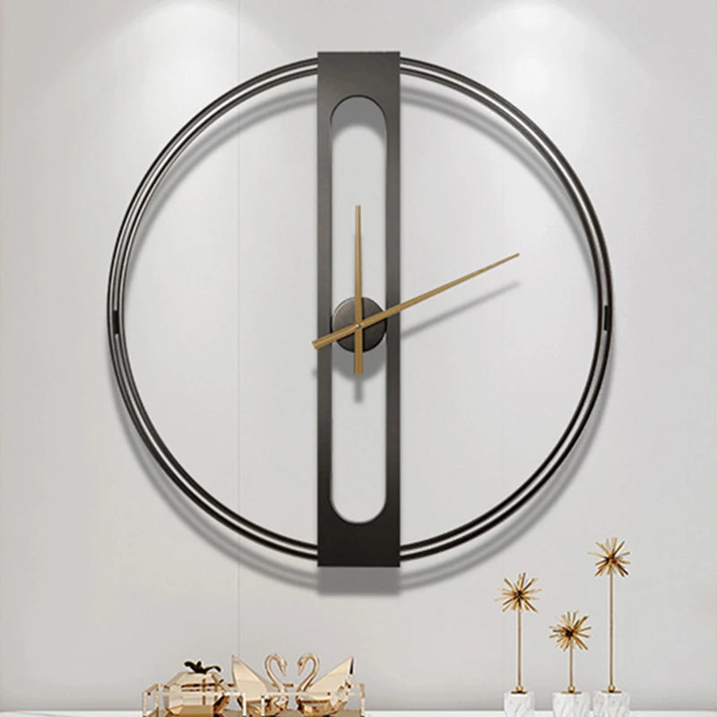horloge murale nordique créative silencieuse et élégante - vue 4 sur 8