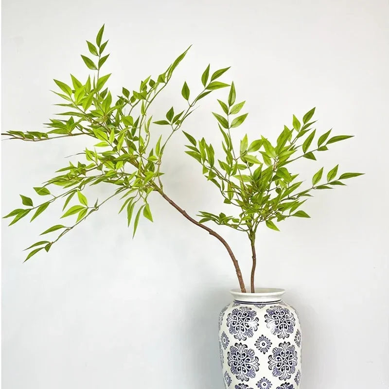 grande plante artificielle en bambou pour décoration intérieure et extérieure - vue 5 sur 7