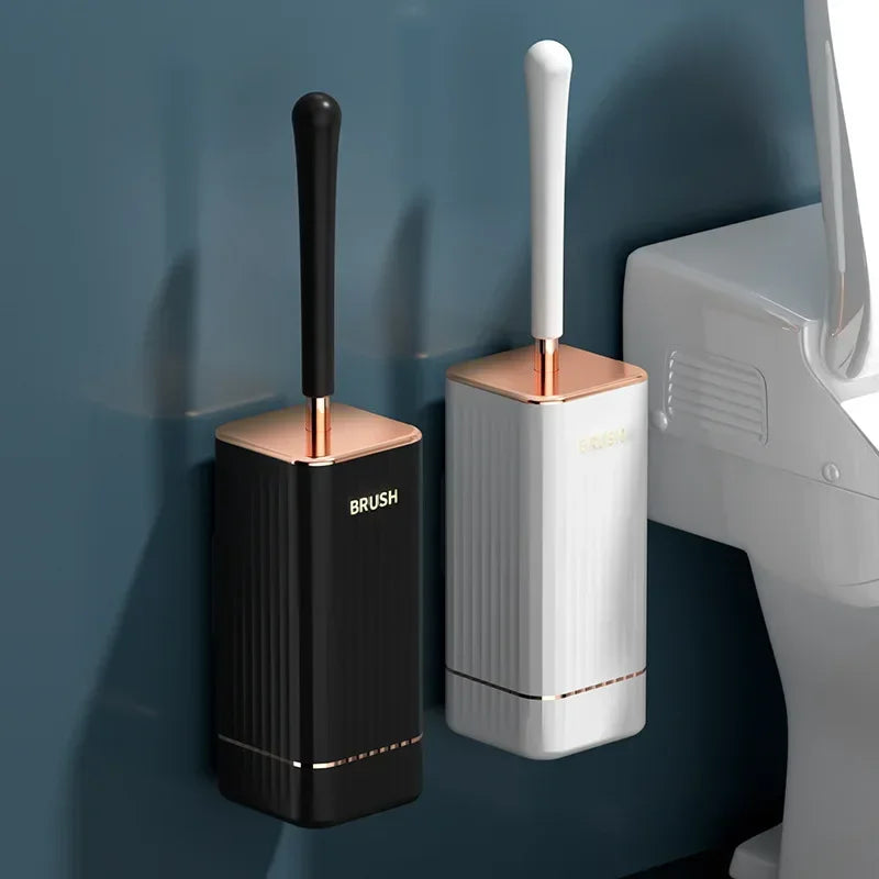 brosse en silicone pour nettoyage efficace des toilettes - vue 1 sur 8