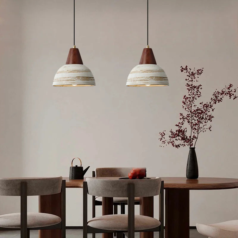 lustre moderne en céramique suspension pour décoration - vue 5 sur 8