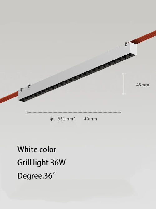 lustre moderne simple led avec bande conductrice lumineuse - vue 9 sur 27