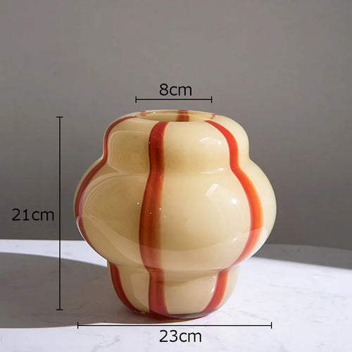 vase en verre créatif pour fleurs et arrangements modernes - vue 15 sur 14
