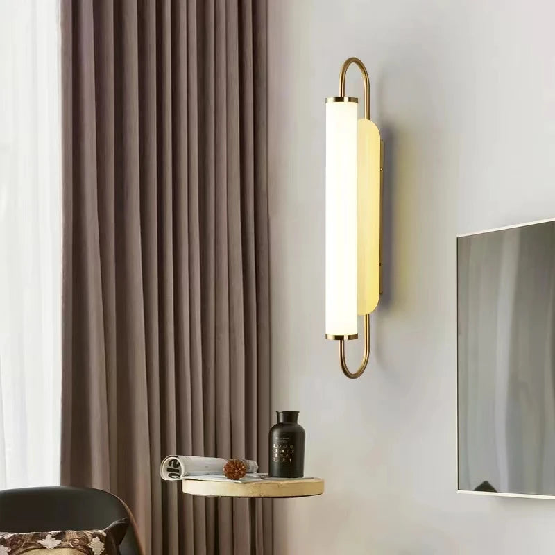 applique murale led moderne en acrylique pour décor intérieur - vue 4 sur 7