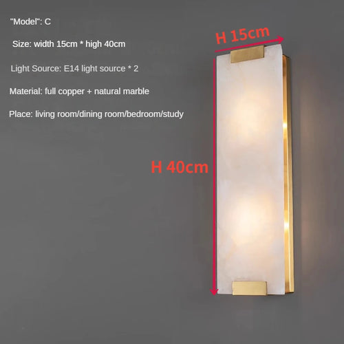 applique murale led en cuivre design créatif et personnalisable - vue 12 sur 11