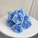 bouquet de roses artificielles pour mariage et décoration intérieure