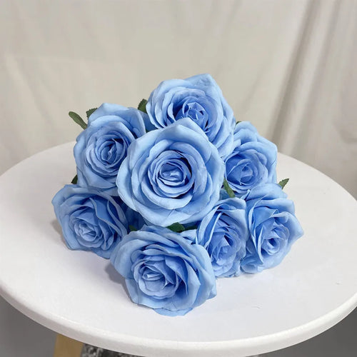 bouquet de roses artificielles pour mariage et décoration intérieure - vue 29 sur 30