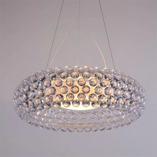 suspension moderne nordique ronde pour espace contemporain - vue 5 sur 6