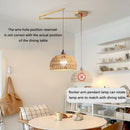 lustre wabi-sabi vintage avec tissu appliqué pliant