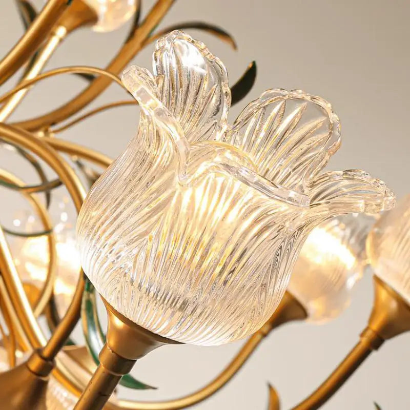 lustre en cristal français éclairage avancé pour intérieur élégant - vue 6 sur 8