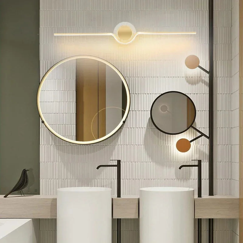 applique murale led moderne pour décoration intérieure lumineuse - vue 3 sur 12