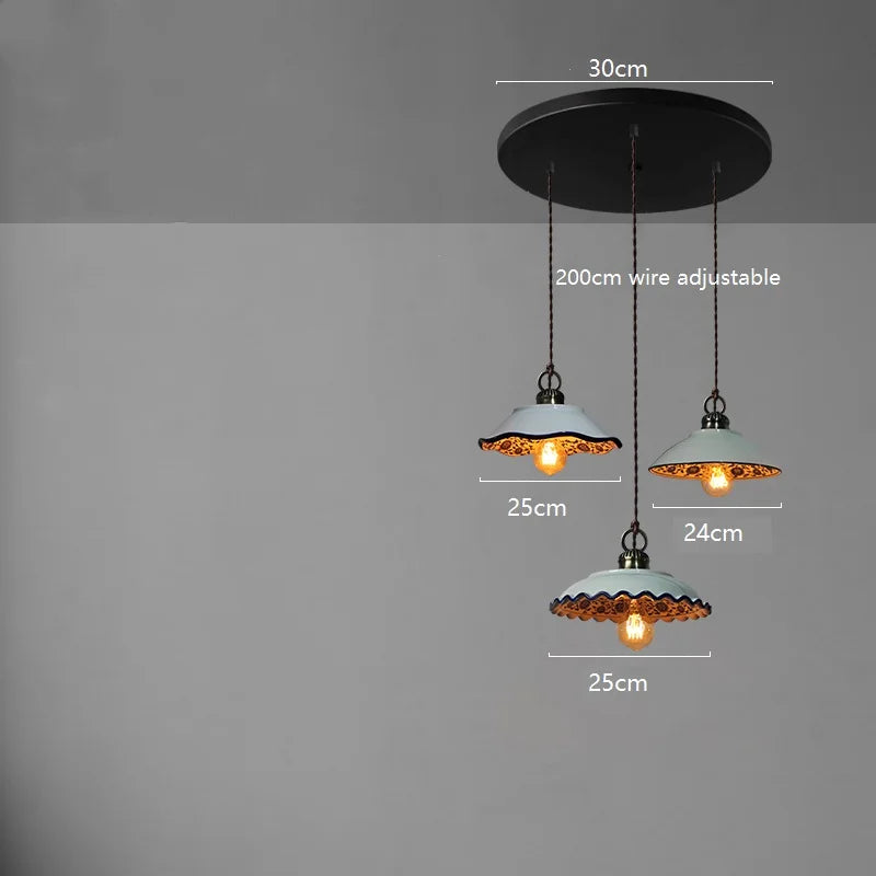 Suspension led en céramique moderne simple - vue 28 sur 29