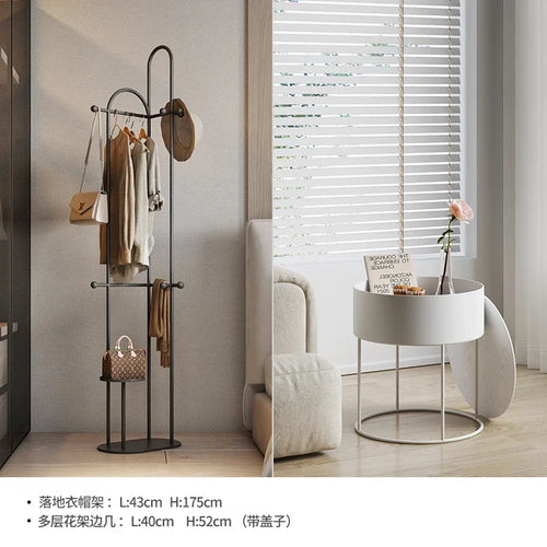 etagère industrielle pour vêtements chapeaux et chaussures peu encombrante - vue 21 sur 27
