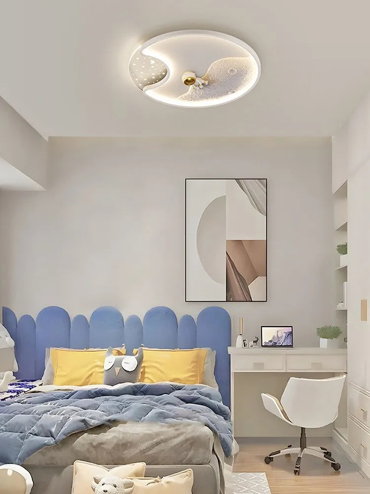 plafonnier lumineux enfant décoratif pour chambre bébé - vue 3 sur 12