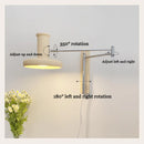 applique murale led créative à bras long pour intérieur