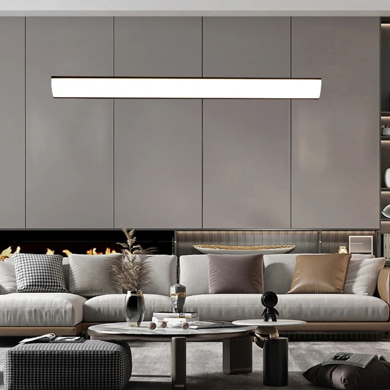 applique murale miroir en aluminium ligne simple - vue 3 sur 10