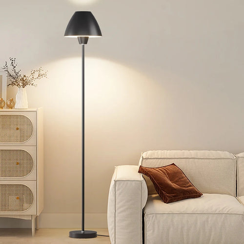 lampadaire moderne en fer forgé sur pied avancé - vue 2 sur 9