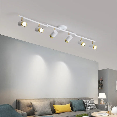 plafonnier led moderne à bande lumineuse décorative pour intérieur - vue 3 sur 21