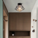 lampe de luxe en verre cristal lustre plafond industriel moderne