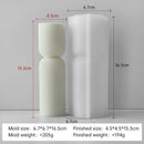 moule en silicone pour bougies aromatiques cylindriques fait main