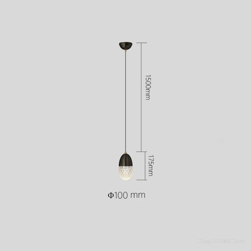 lampe de chevet nordique moderne led pour restaurant et bar - vue 9 sur 8