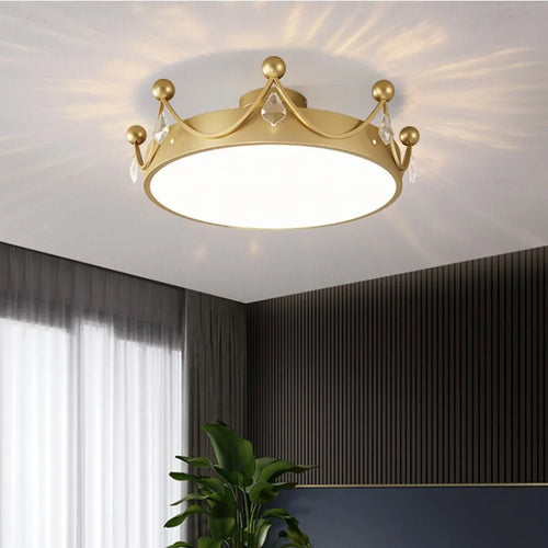 plafonnier minimaliste en cristal design scandinave luxe - vue 5 sur 7