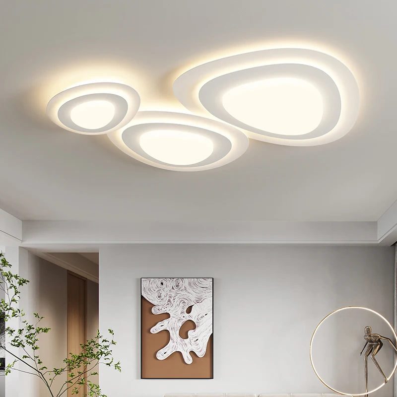 lustre led moderne créatif doux pour toute la maison - vue 3 sur 12