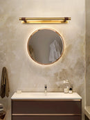 applique led moderne en cuivre pour miroir avant
