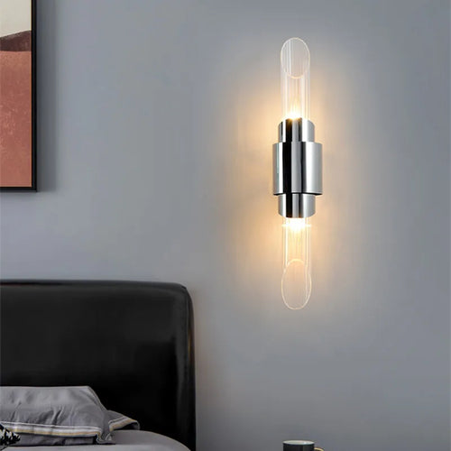 Applique murale moderne en or chromé - vue 6 sur 8