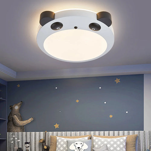 plafonnier led panda pour décoration chambre enfant - vue 3 sur 7
