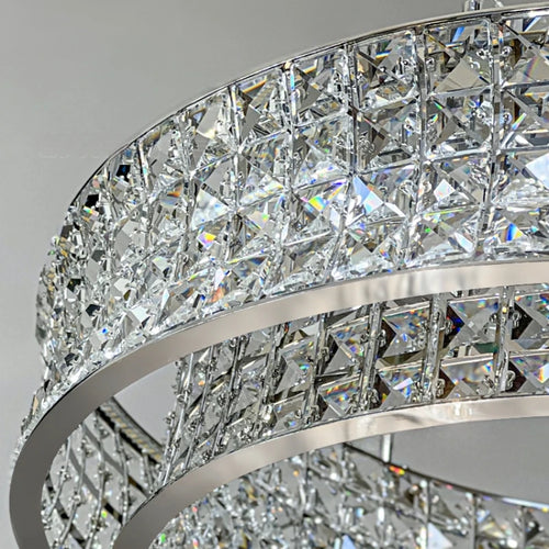 lustre de luxe en cristal pour restaurant bar et hôtel intérieur - vue 7 sur 14
