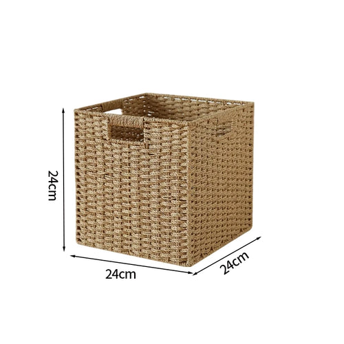 panier de pique-nique en osier pour rangement divers - vue 12 sur 21