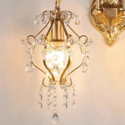 applique murale en cristal rétro nordique pour décoration intérieure - vue 7 sur 7