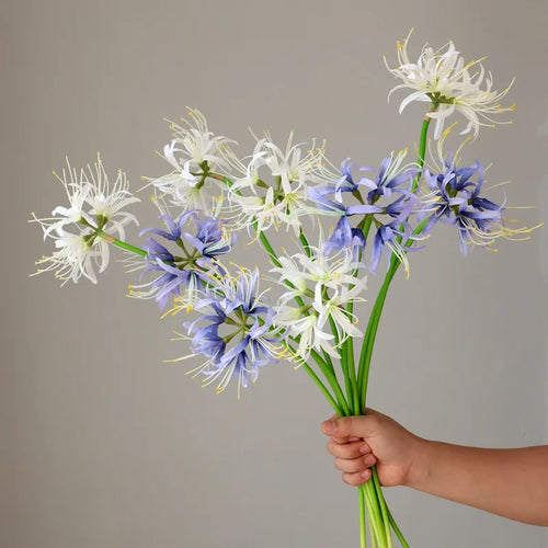 branche de fleur artificielle higanbana décoration florale pour mariage - vue 2 sur 10