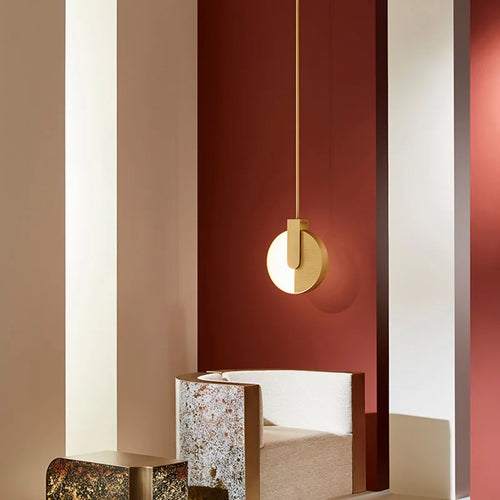 lustre créatif rotatif design italien nordique zen - vue 6 sur 7