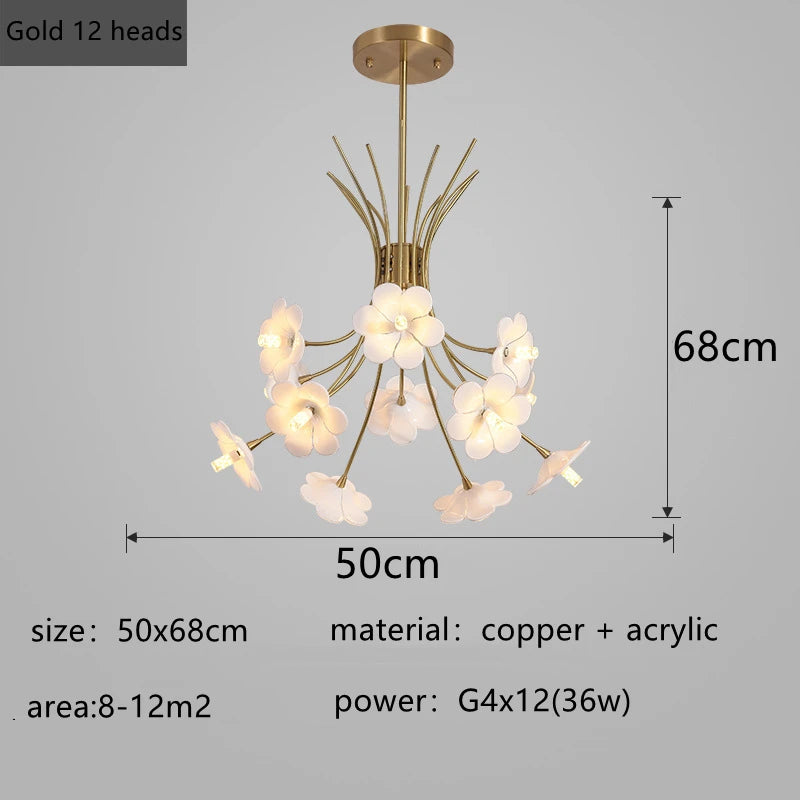 lustre moderne luxe en led pour éclairage intérieur - vue 11 sur 19
