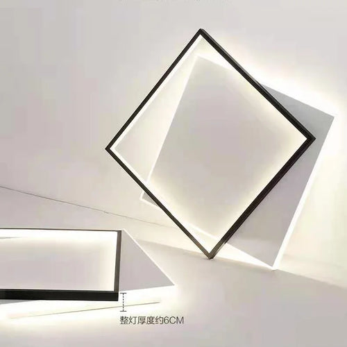 plafonnier led moderne simple décoration domestique nordique - vue 6 sur 9