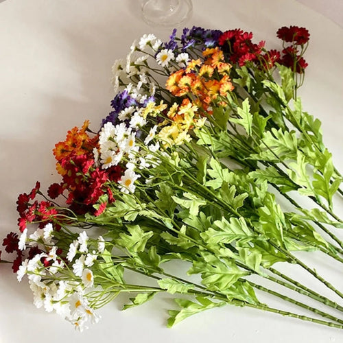 30 têtes de fleurs artificielles pour décoration et arrangements floraux - vue 4 sur 11
