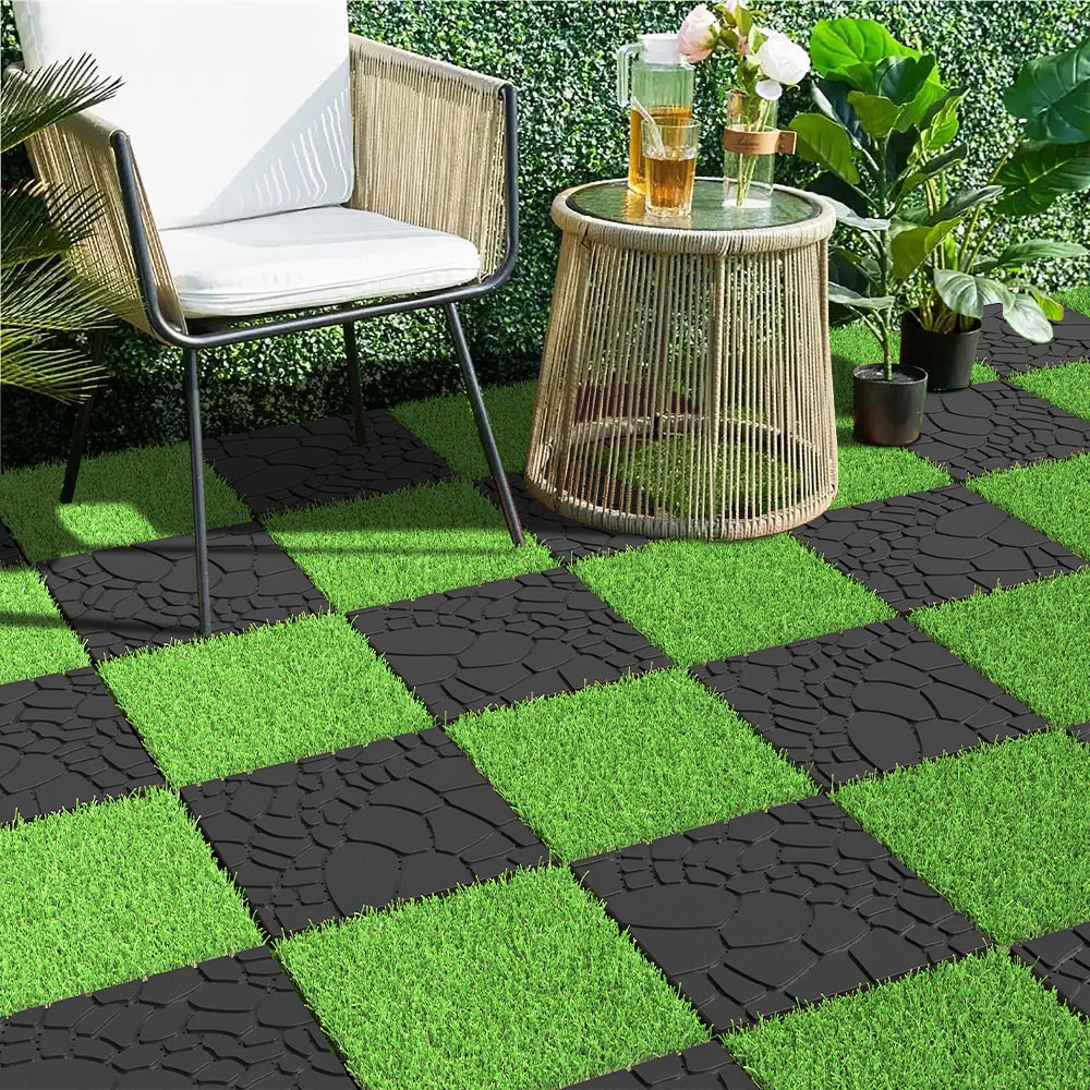 Dalles terrasse clipsables effet pierre 30 cm lot44 - vue 6 sur 6
